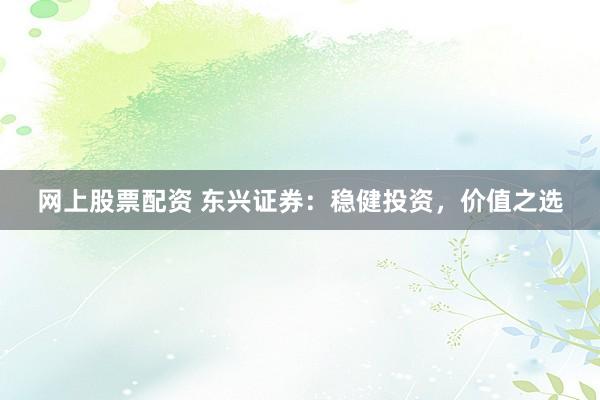 网上股票配资 东兴证券：稳健投资，价值之选